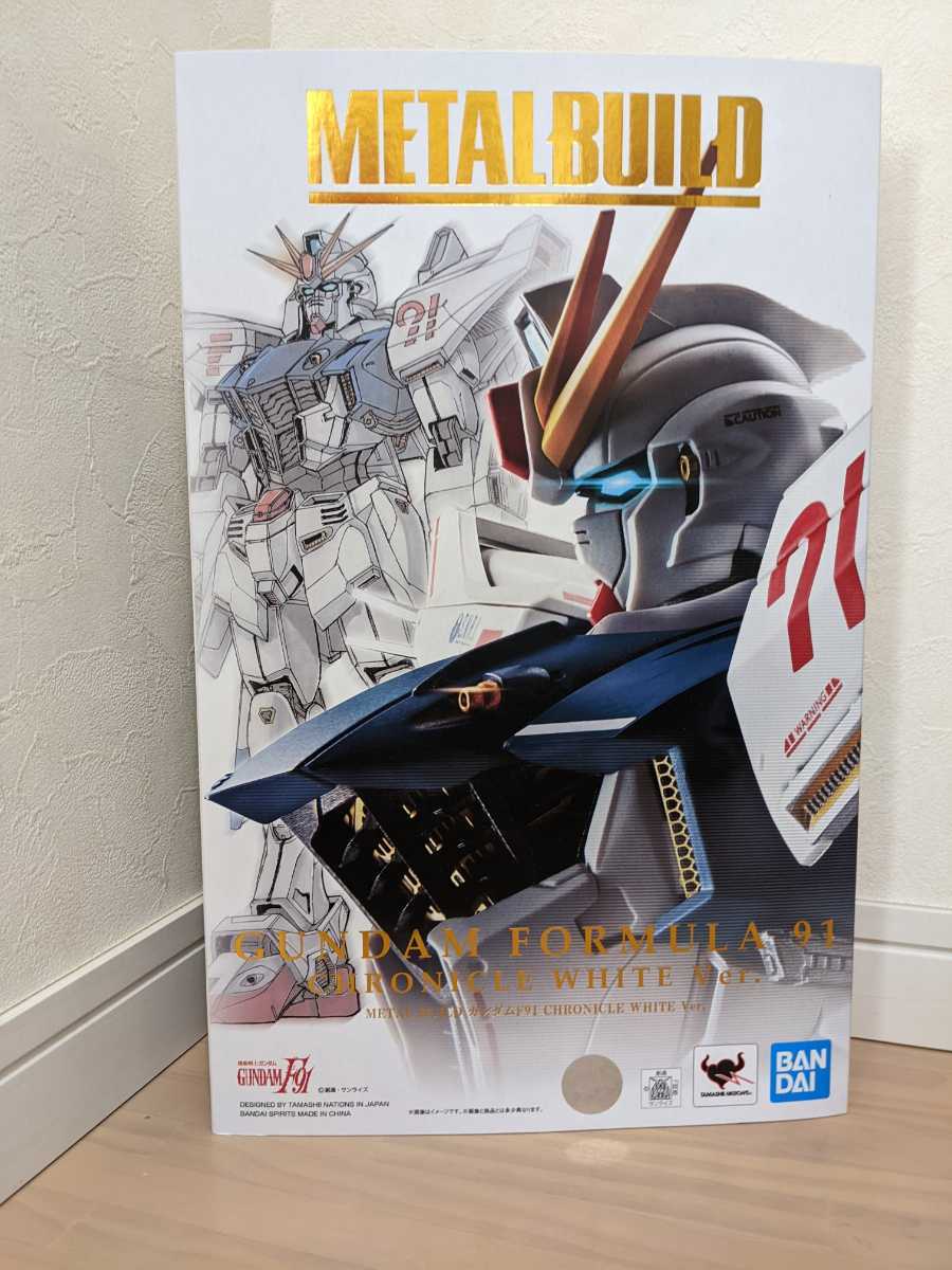 METAL BUILD ガンダムF91 CHRONICLE WHITE Ver. 新品未開封 即決あり