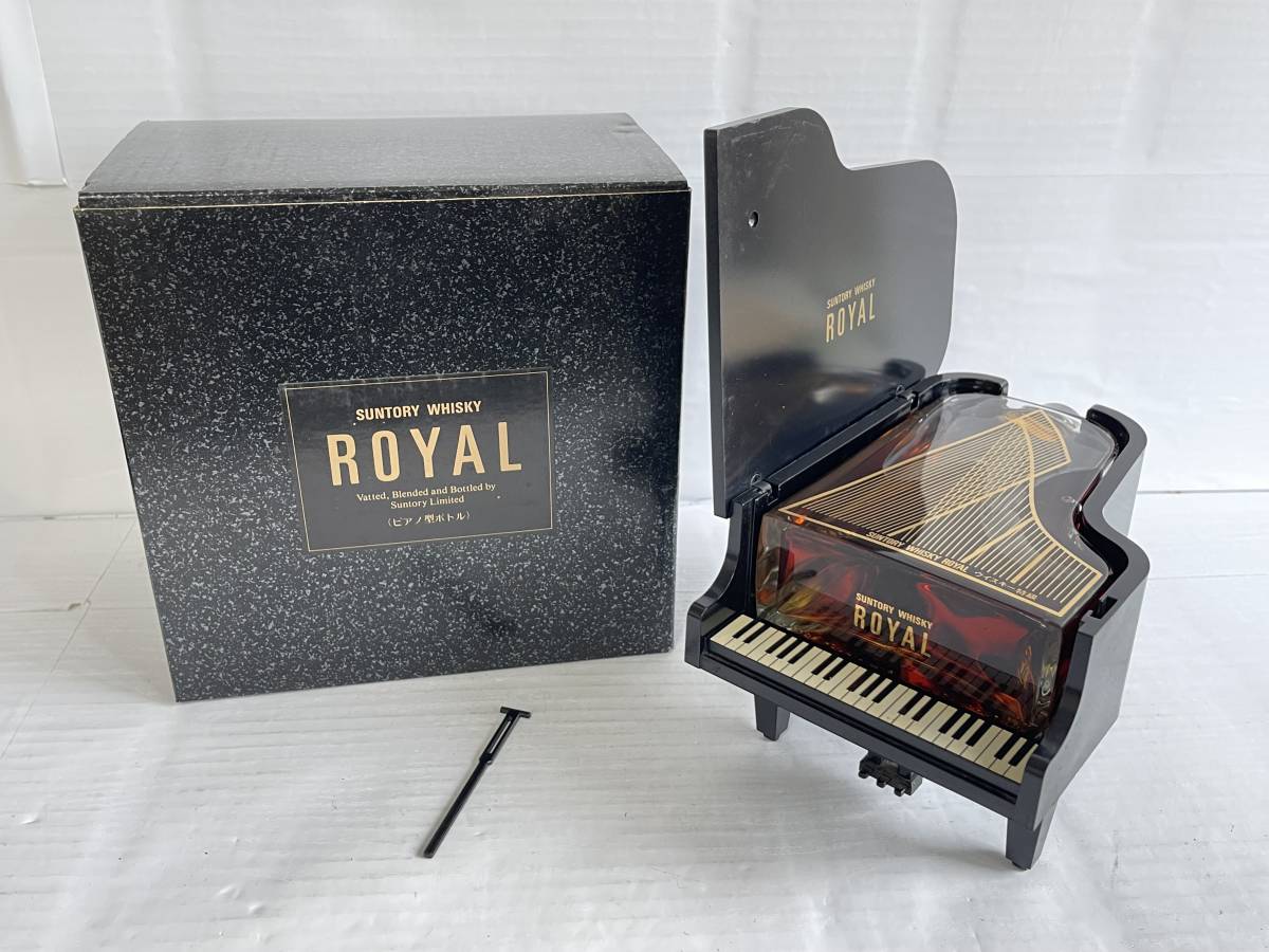 KF0403-86I SUNTORY WHISKY ROYAL ピアノ型ボトル 600ml 43