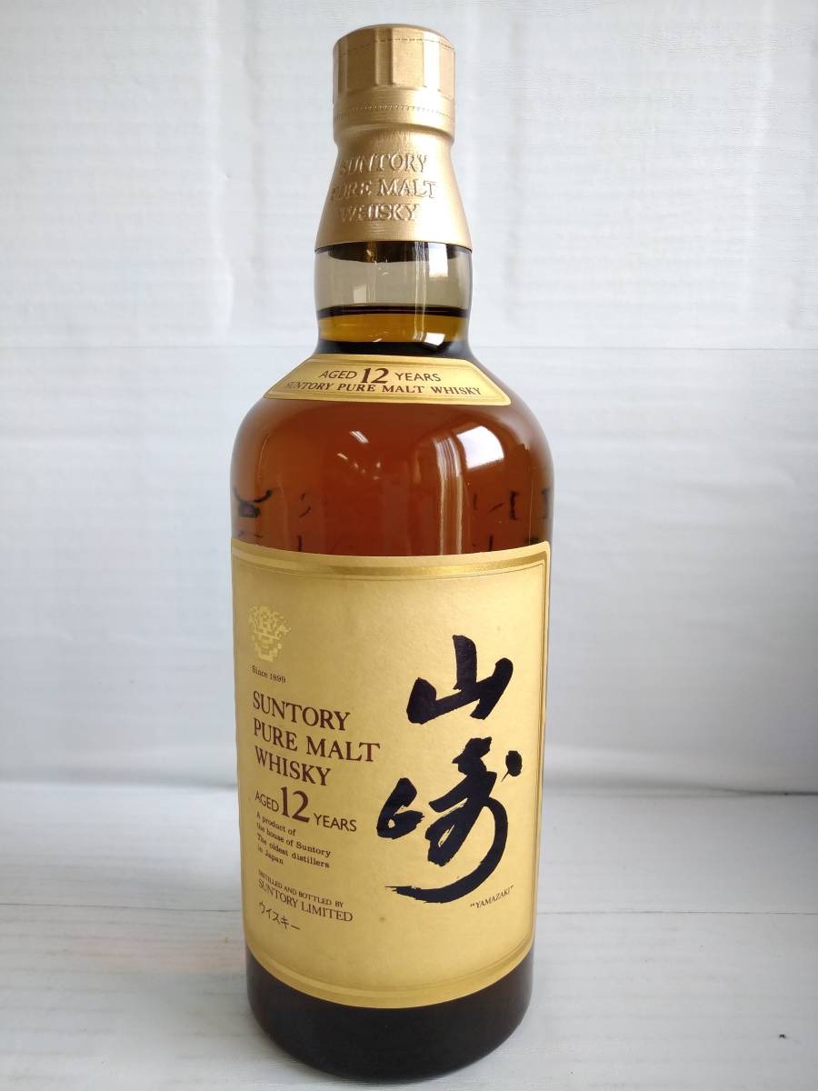 KS0403-81E SUNTORY PURE MART WHISKY YAMAZAKI AGED12YEARS 山崎 12年