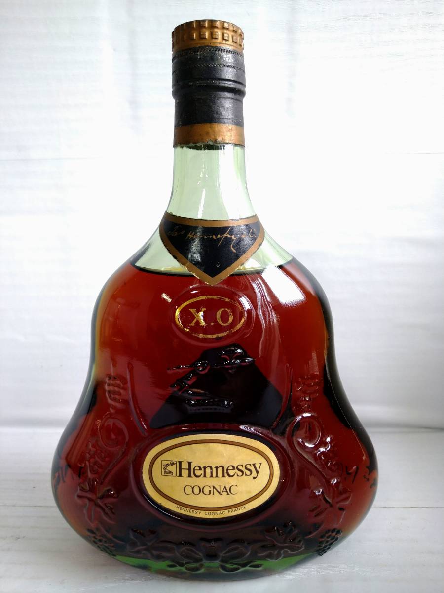 SS0403-107E Hennessy X.O ヘネシー 金キャップ グリーンボトル 700ml