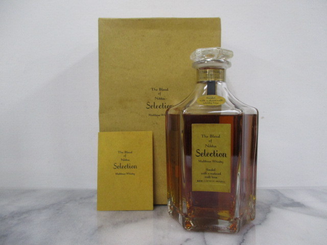 K172☆古酒☆1000円~☆未開栓☆箱付☆The Blend of Nikka Selection