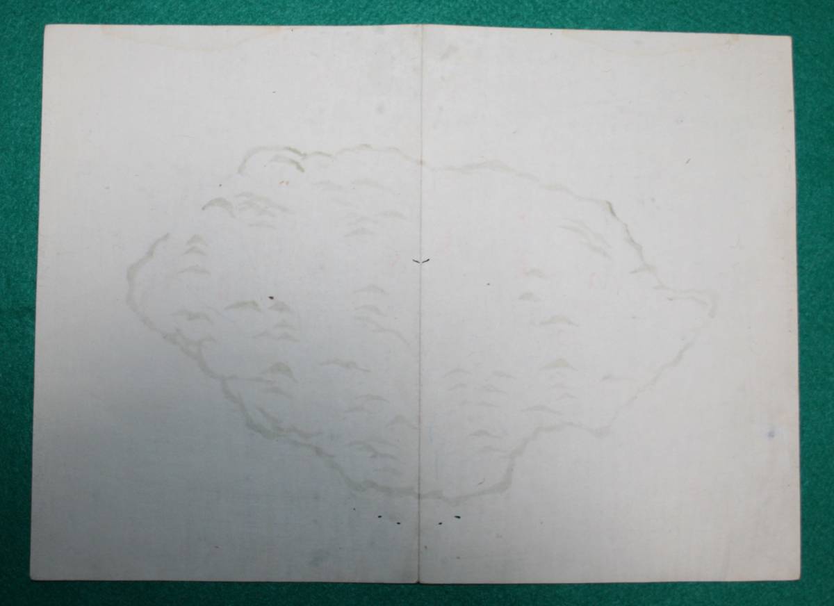 地図 （絵図）栃木県 下野國 古地図 木版 江戸時代 歴史資料 インテリア 社会 教材 宇東照宮東照宮_画像4