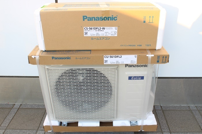 パナソニック エオリア ルームエアコン 主に18畳用 単相200V 2021年製