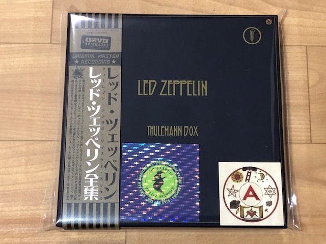 LED ZEPPELIN／THULEMANN BOX「レッド・ツェッペリン全集」／10CD 工場プレス銀盤CD
