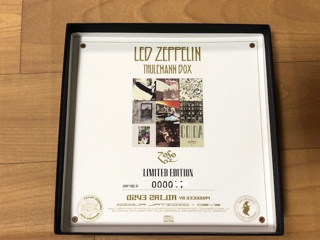 LED ZEPPELIN／THULEMANN BOX「レッド・ツェッペリン全集」／10CD 工場 