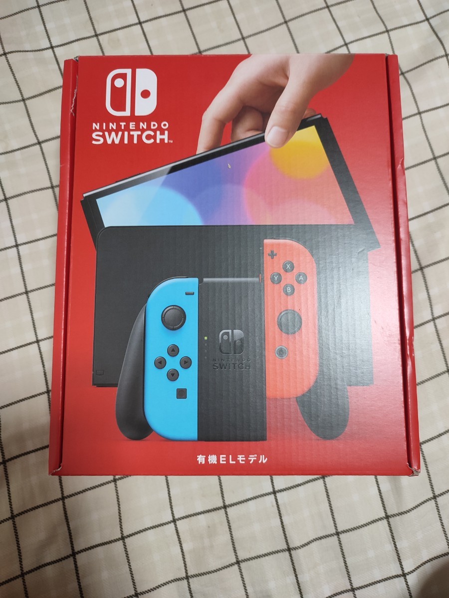 数量は多 新品 Nintendo Switch 有機ELモデル ネオンブルー ネオン