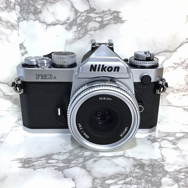 【5000】★ 美品 NIKON ニコン FM3 A 45mm 1/2.8P フィルム カメラ レンズ 動作未確認 シャッター切れOK 箱あり★001_画像2