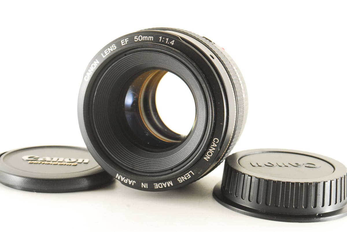 ☆特上品☆CANON キヤノン EF 50mm F1.4 USM☆動作確認済み☆0492
