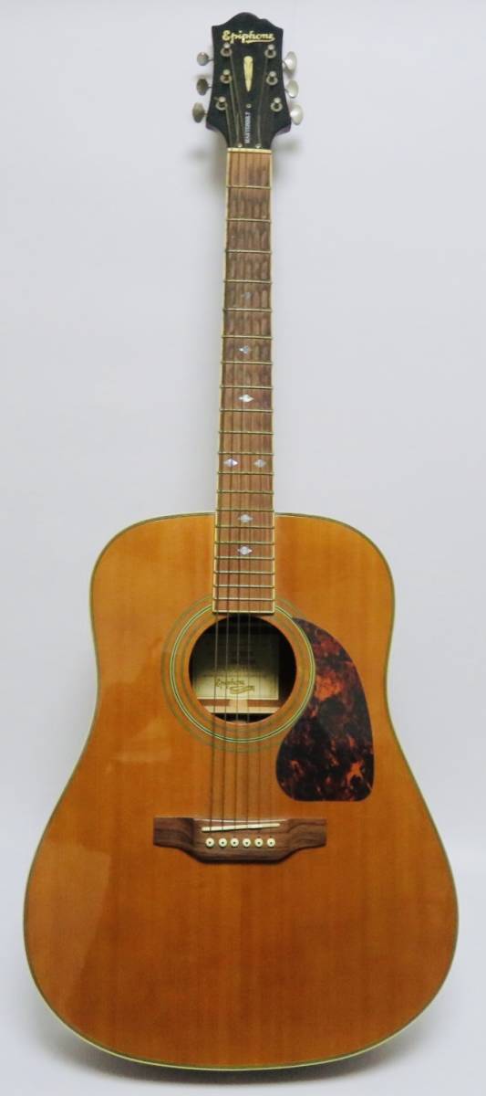 美品】Epiphone MASTERBILT DR-500M NATURAL エピフォン