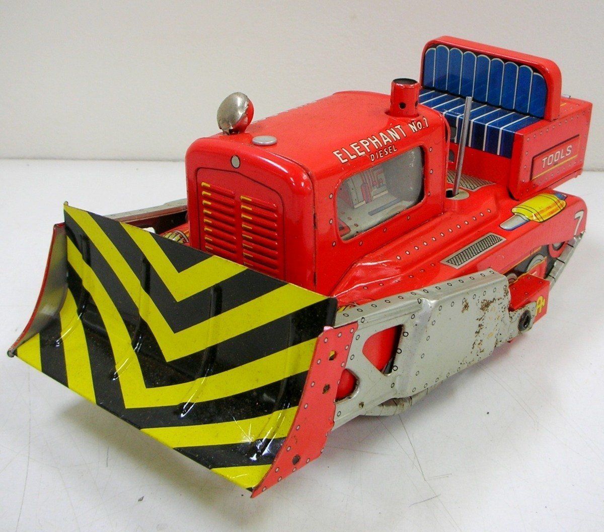 メーカー直売 - 人気ランキング ☆希少 当時物 ブリキ SCOOP&OPERATOR ブルドーザー BULLDOZER その他