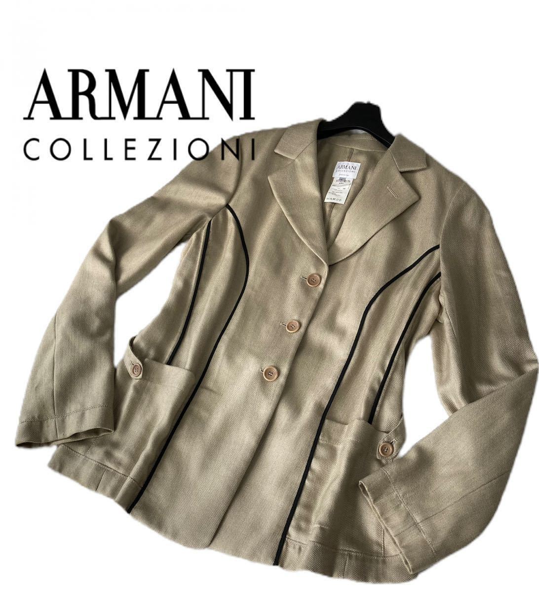 最高級カシミアシルク】ARMANI COLLEZIONI アルマーニコレッツォーニ