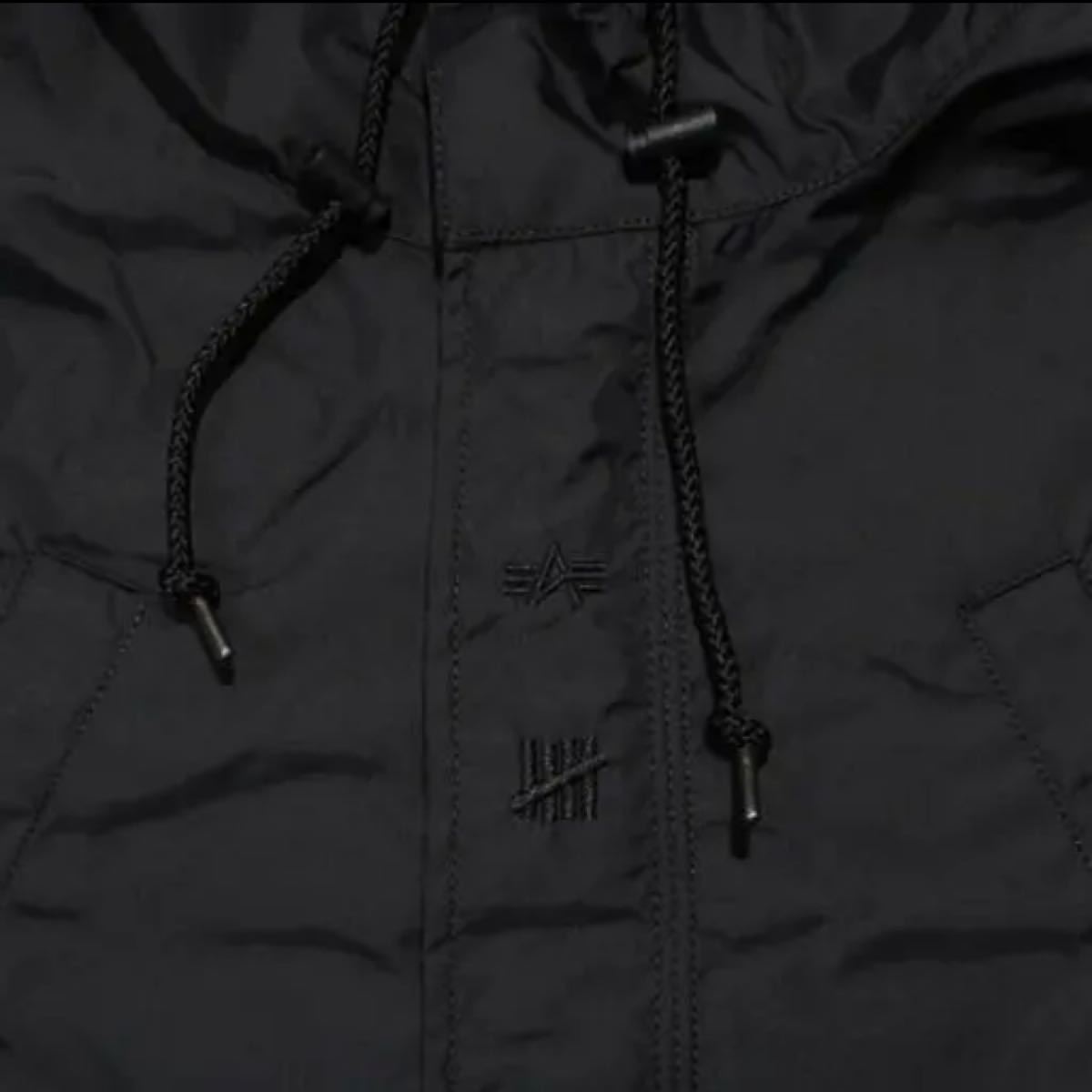 大人も着やすいシンプルファッション 黒 モッズコート UNDEFEATED M 大人も着やすいシンプルファッション 黒 モッズコート UNDEFEATED M
