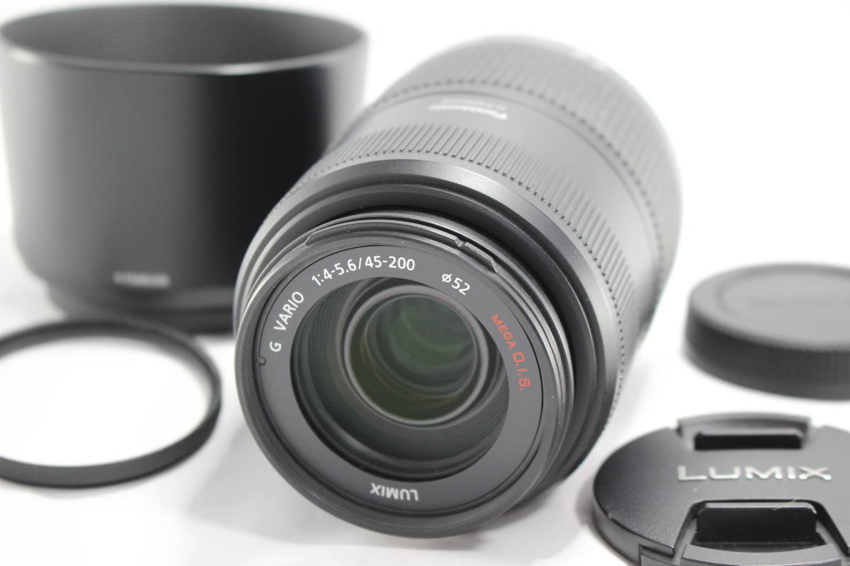 極美品 LUMIX G VARIO 45-200mm F4-5 6 MEGA OIS H-FS045200 -03(¥15,500) cafelafinca.cl