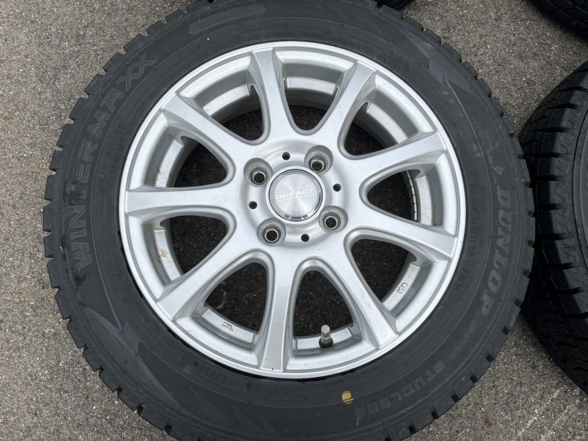 在庫限りセール ホイール付 スタッドレスタイヤ 165/65 R14 アルミ