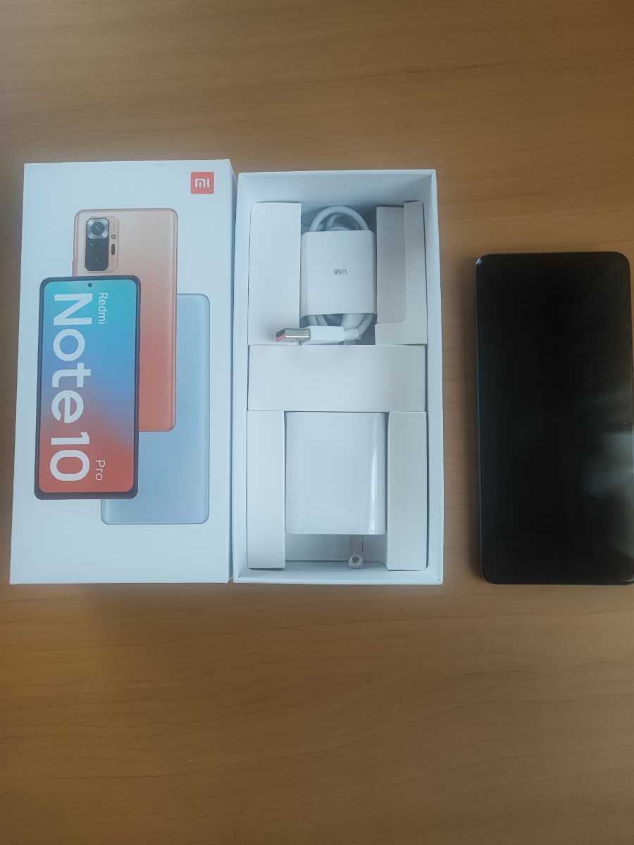 Xiaomi redmi note 10 pro 128gb simフリー セレスティアンブルー www