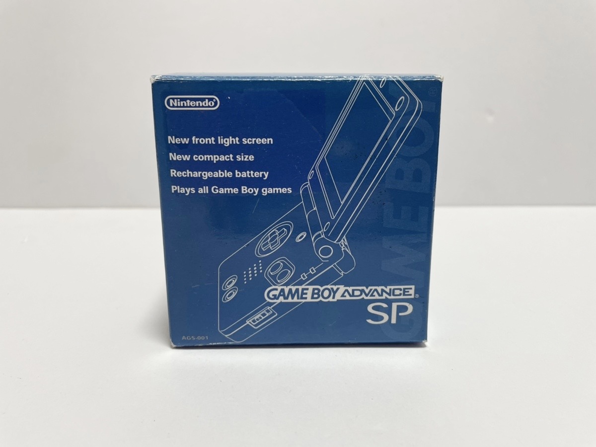任天堂】ゲームボーイアドバンスSP□本体□アズライトブルー□ の商品