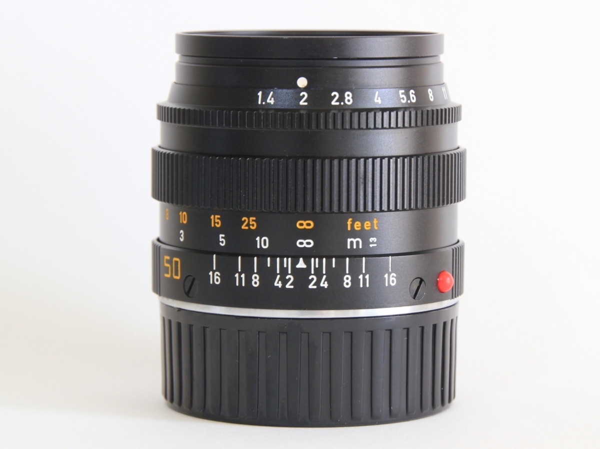 美品】LEICA ライカ SUMMILUX-M 50mm F1.4 E43 ブラック ズミルックス