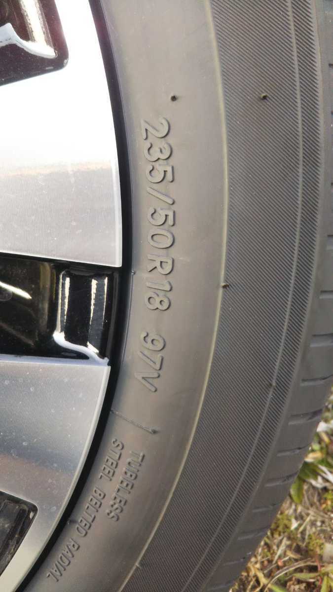 新車外し】アルファード30後期S/C純正アルミホイール4本セットナット付