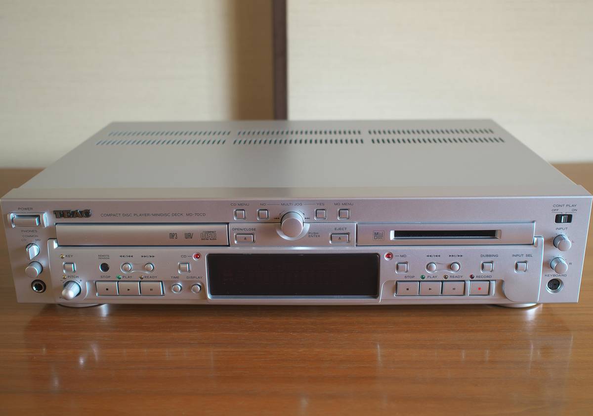 TEAC MD-70CD CDプレイヤー MDレコーダー ※美品です www.vvkarunaratne.lk
