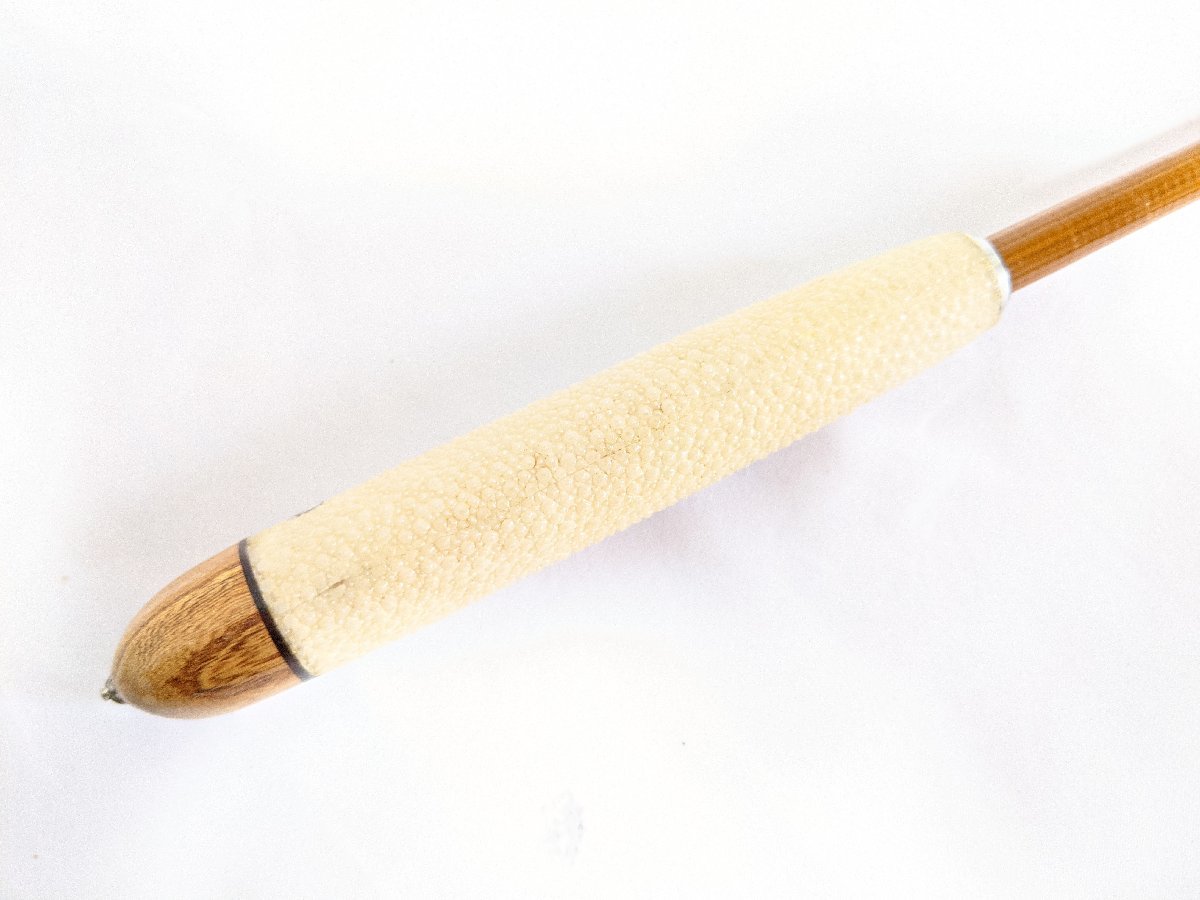管41067) 希少 湯川杓 競技 スピリット 柄杓 全長68cm ひしゃく YUKAWA