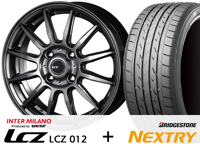 2022年製 新品 ブリヂストン ネクストリー 155/65R14 + 軽量アルミ