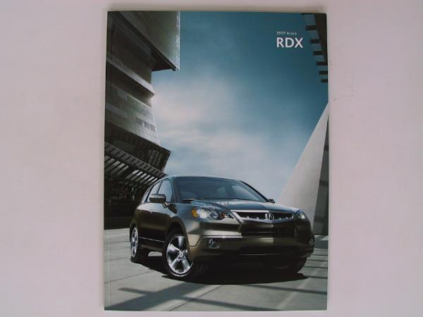 アキュラACURA　RDX　2007-2009年モデルUSAカタログ_画像1