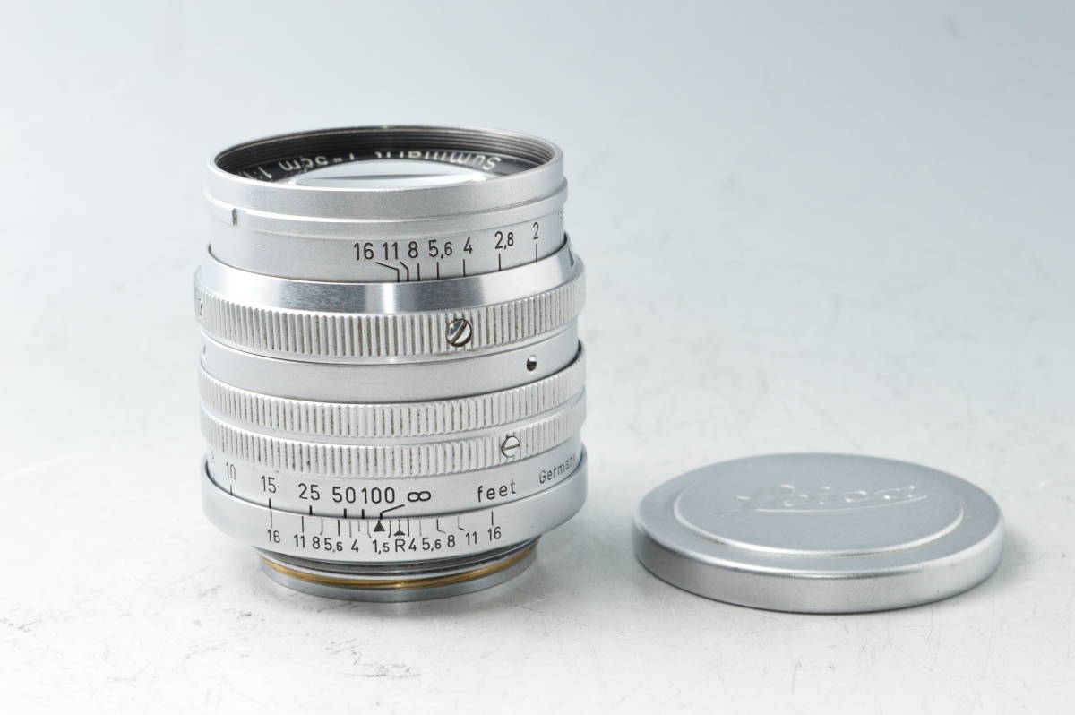 #6766 【外観美品】 Leica ライカ Summarit ズマリット L50mm F1.5 前期_画像1