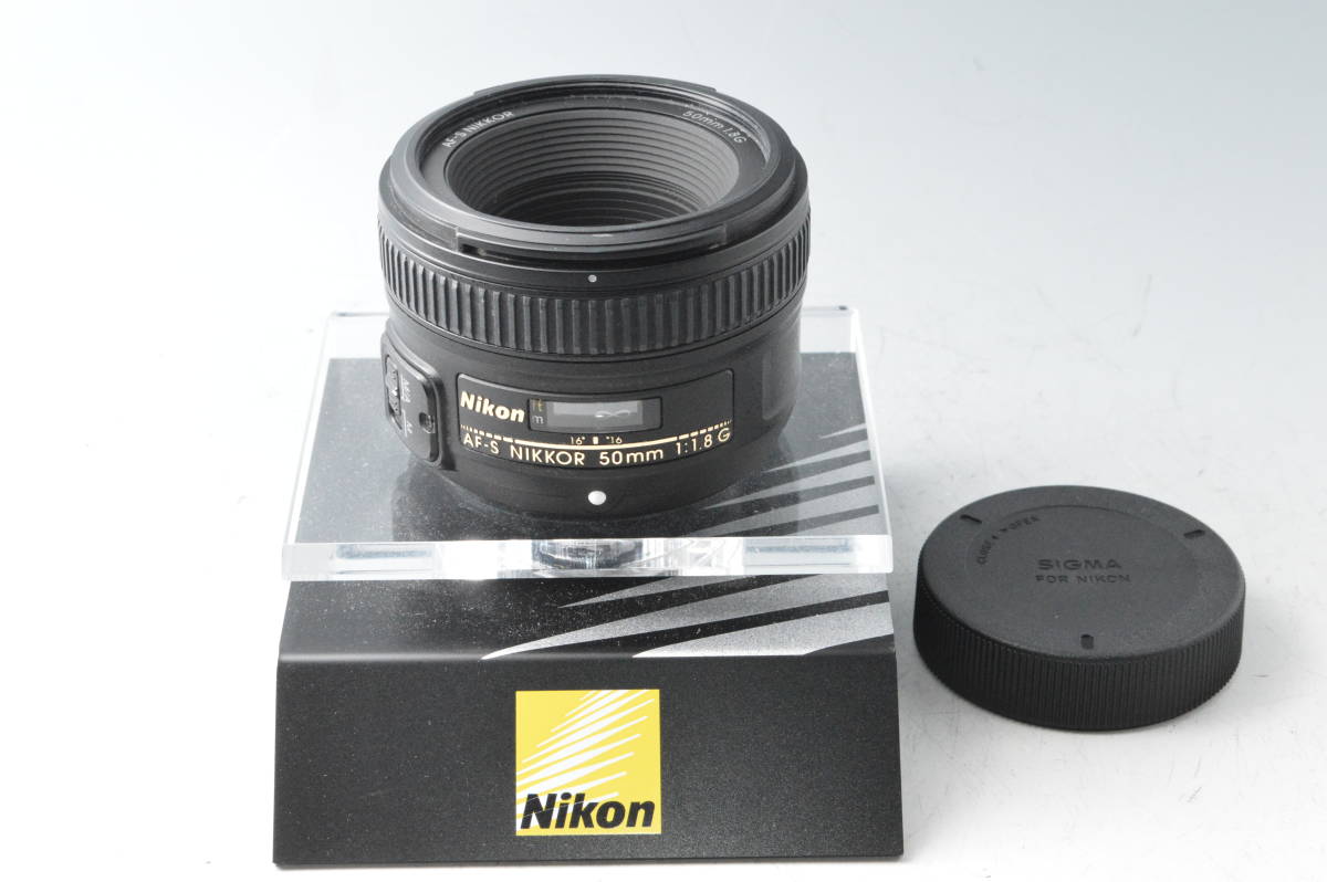 6844 【良品】 Nikon ニコン AF-S NIKKOR 50mm F1.8G フルサイズ対応