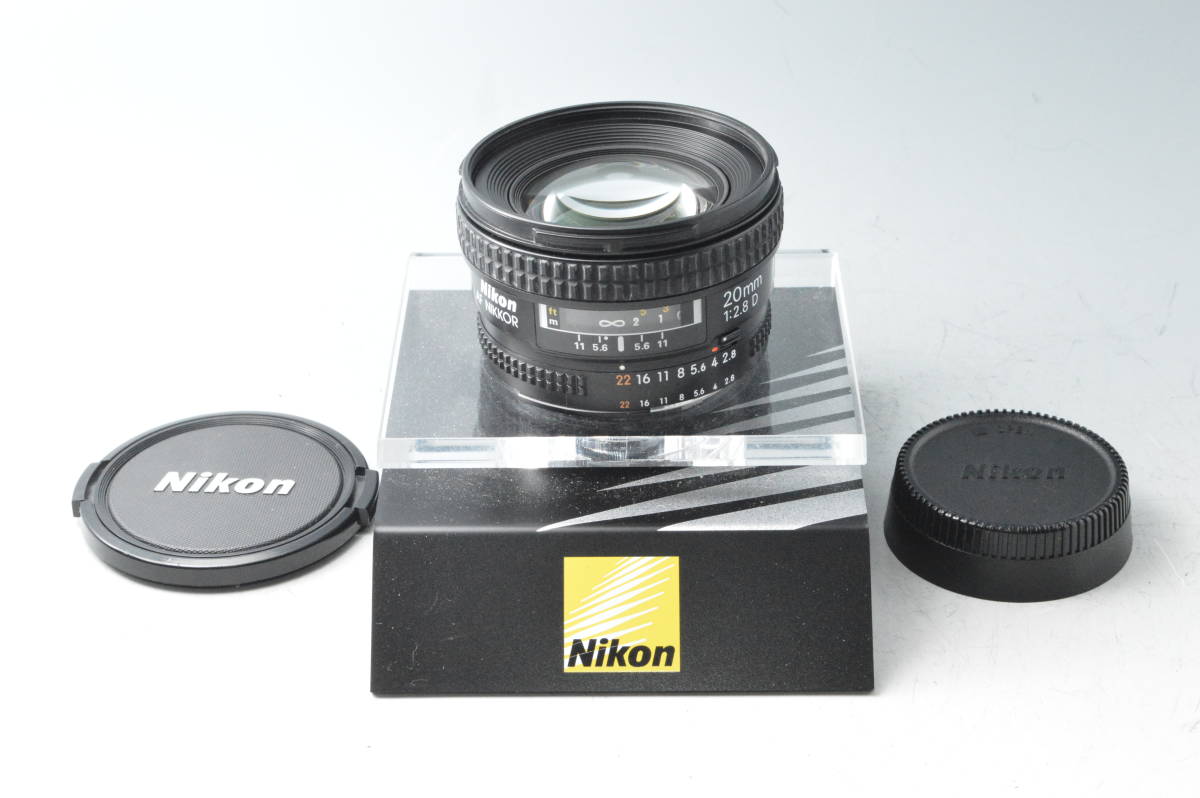6987 【美品】 Nikon ニコン Ai AF Nikkor 20mm F2.8D フルサイズ対応