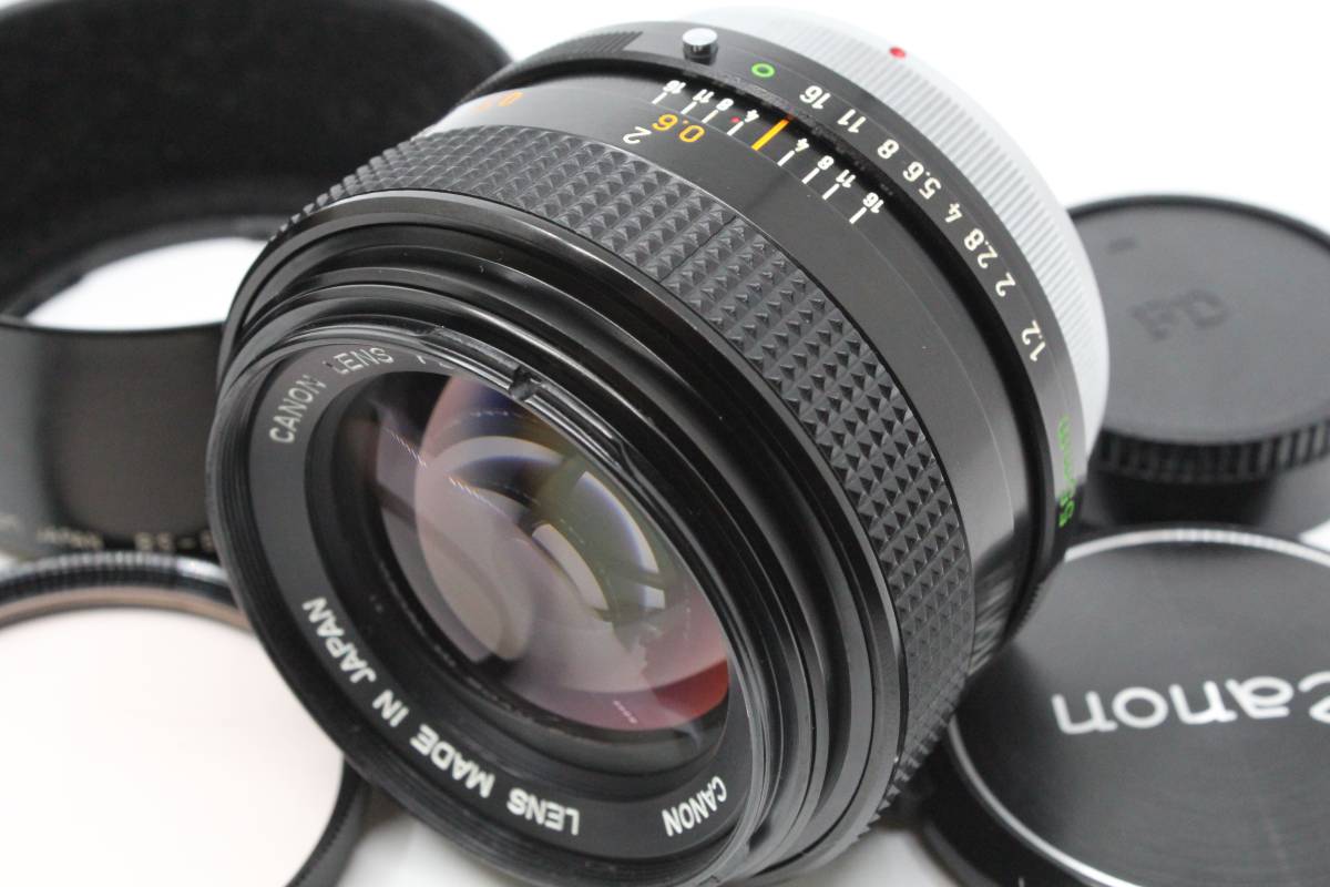 超美品】CANON キヤノン FD 55mm F1.2-