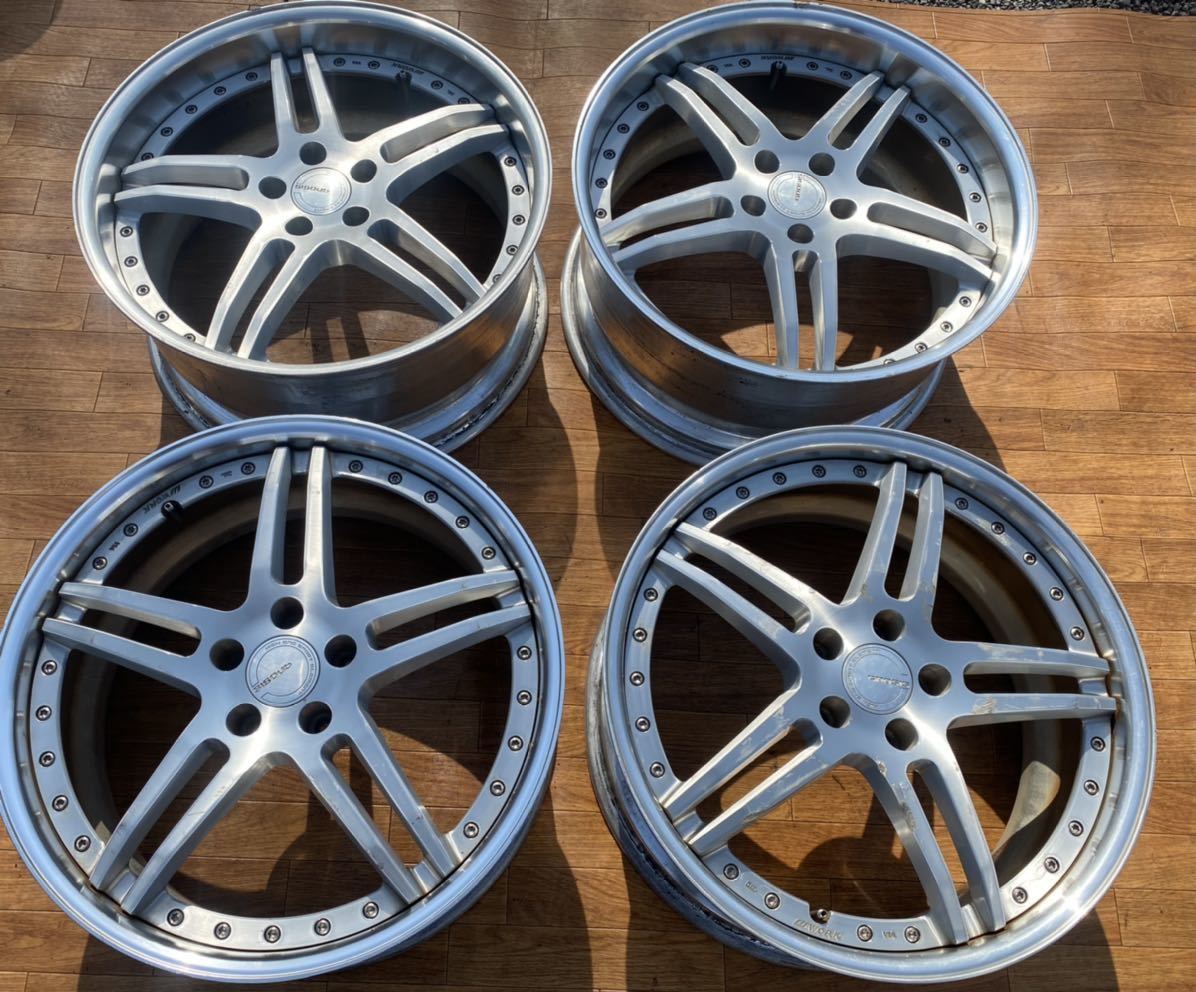 WORK ワーク GNOSISグノーシス GS-2 20インチ アルミホイール 8.5J+42