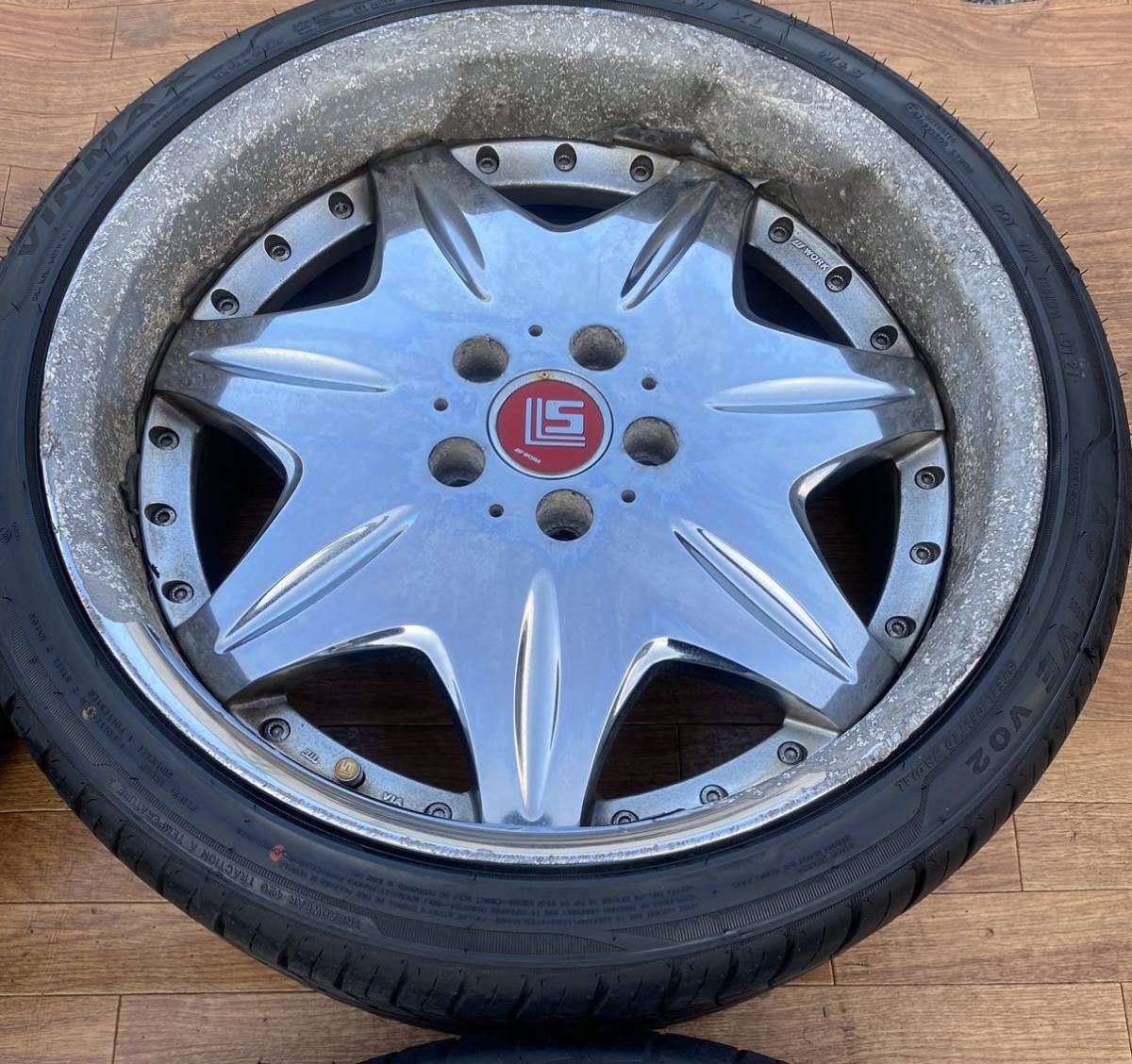 ls207 メッキ19インチホイール 四本セット | alfasaac.com