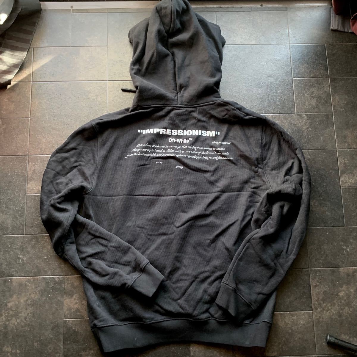 off-white オフホワイトヴァージル virgil abloh END購入正規フーディー HOODIE