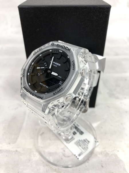 G-SHOCK GA-2100SKE-7AJF CASIO Gショック カシオ 腕時計 タグ付き スケルトン アナデジ MH0621101203
