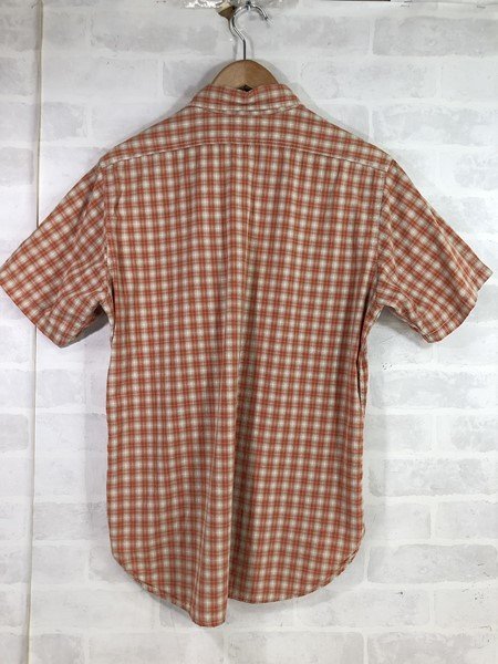 JOE McCOY's ジョーマッコイ 半袖 チェックシャツ オレンジ SIZE:S MH632022031806の画像2
