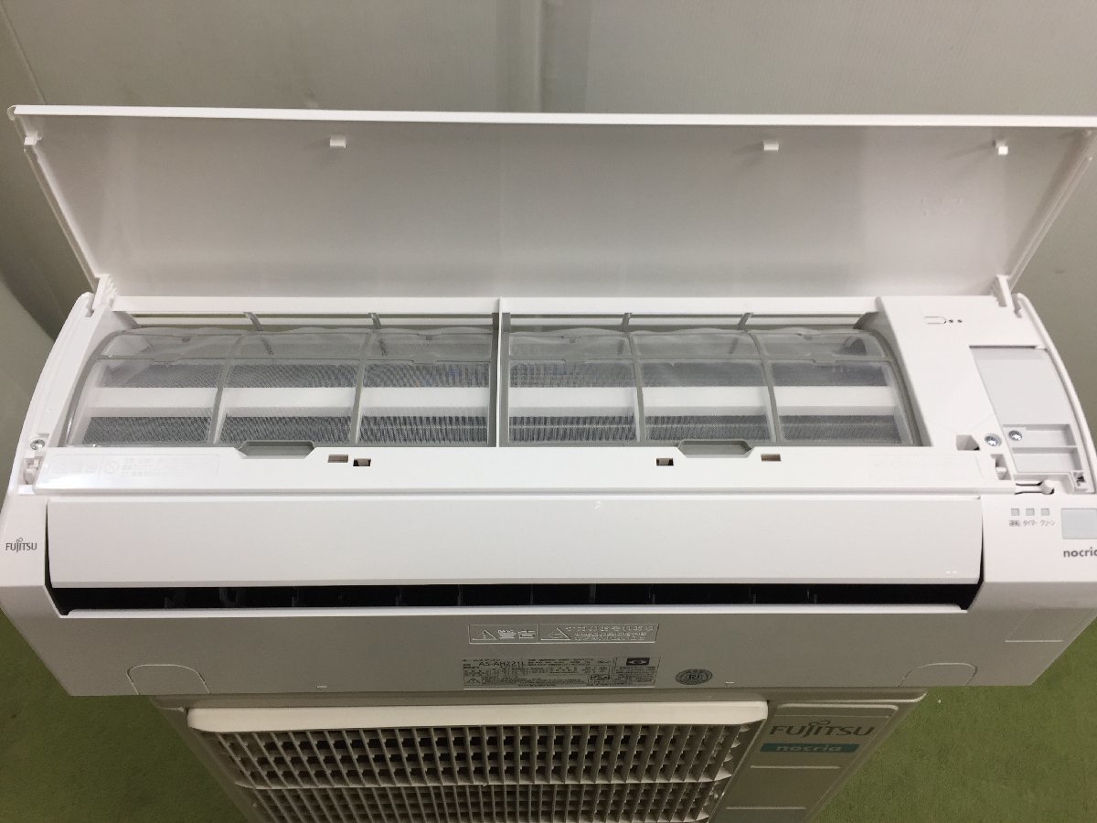 ンプレート ヤフオク! FUJITSU ノクリア エアコン おもに6... - 美品 ...