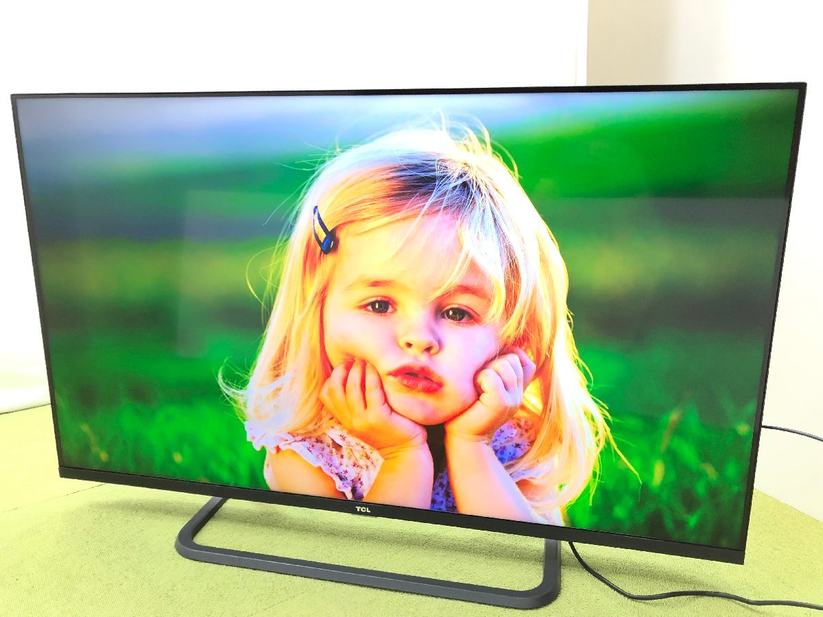 2021年製 TCL 4K液晶テレビ 50インチ 外付けHDD対応 直下型白色LED VA