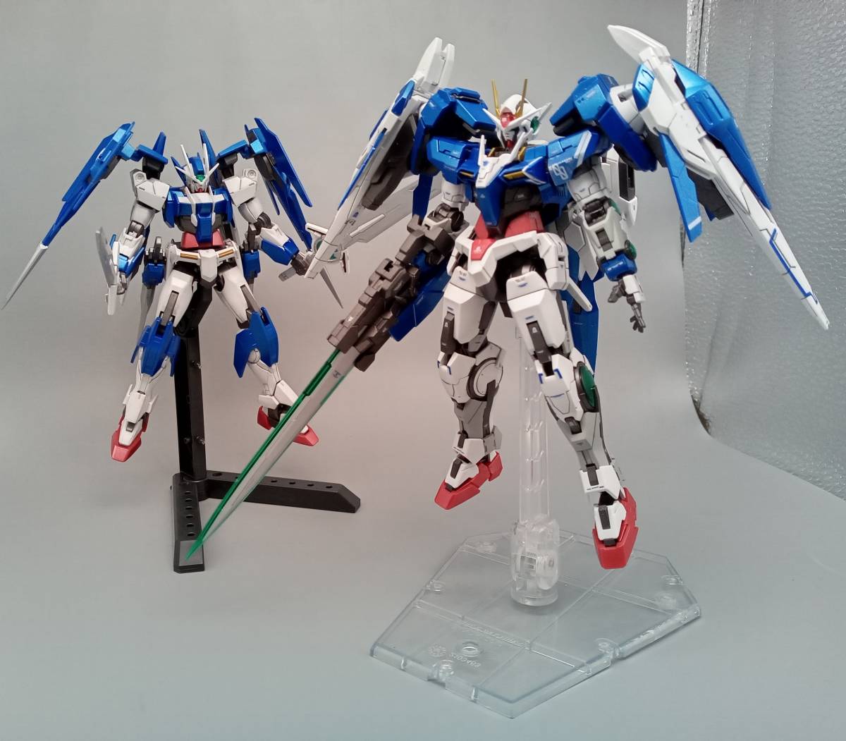 塗装完成品 RG 1/144 ダブルオーライザーHGBD ガンダム 塗装完成品 RG 1/144 ダブルオーライザーHGBD ガンダム