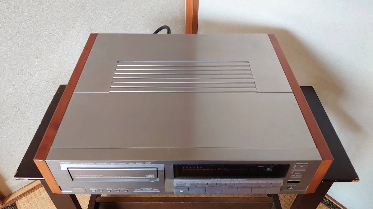 動作品? YAMAHA CDX-2000 CDプレーヤー ヤマハ CDデッキ 動作品? YAMAHA CDX-2000 CDプレーヤー ヤマハ CDデッキ