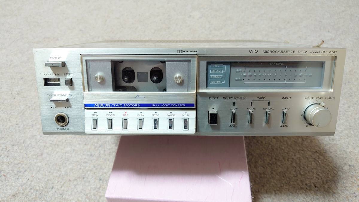 OTTO オットー RD-XM1 マイクロカセットデッキ SANYO サンヨー