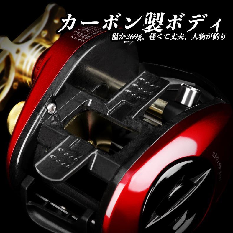 公式の 訳品B YU98R ベイトリール 右巻き カウンター付き デジタル