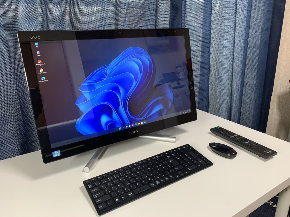 Sony Vaio Intel Core i7・8GB・3TB・Bluray・24インチ・タッチパネル