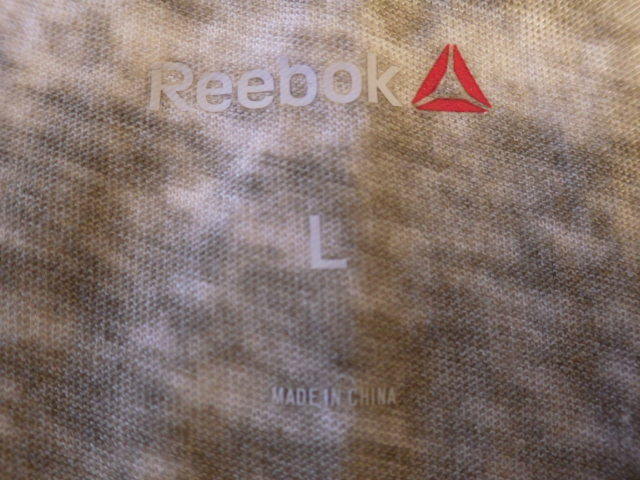 レディース Reebok リーボック 半袖Tシャツ Lサイズ USED 薄手生地 ジムなど運動時にオススメ 普段使いにもOK♪_画像7