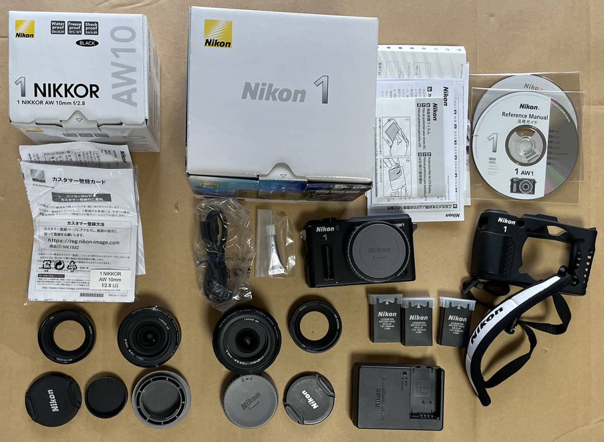 即納 ニコン 開店祝い 水深20m防水レンズ Nikon1Nikkor AW カメラ