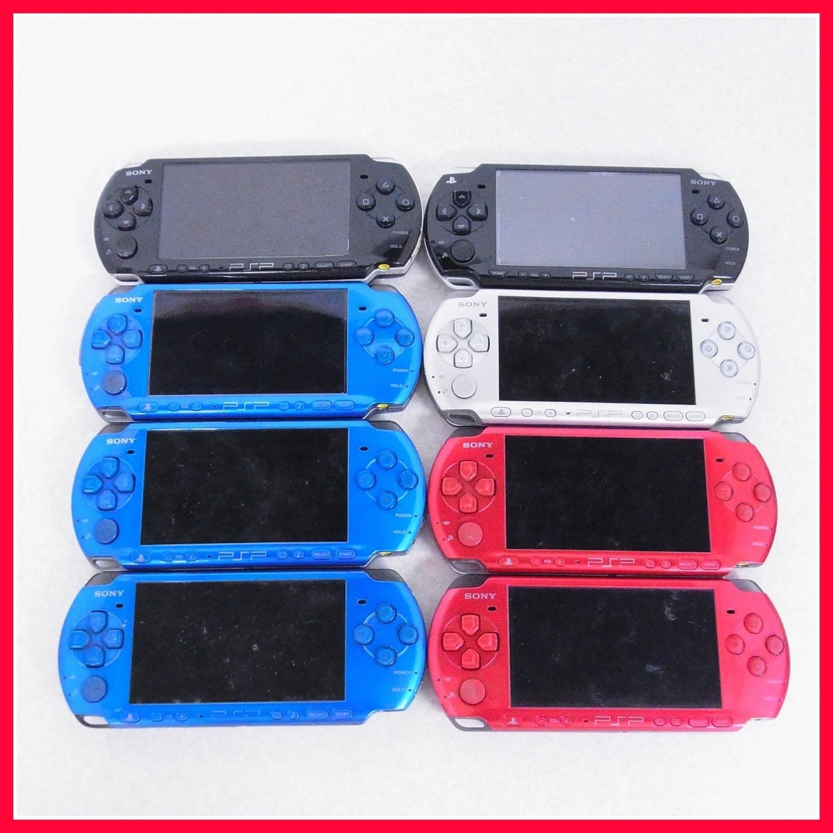 PSP プレイステーション・ポータブル PSP-3000/PSP-2000 本体 まとめて