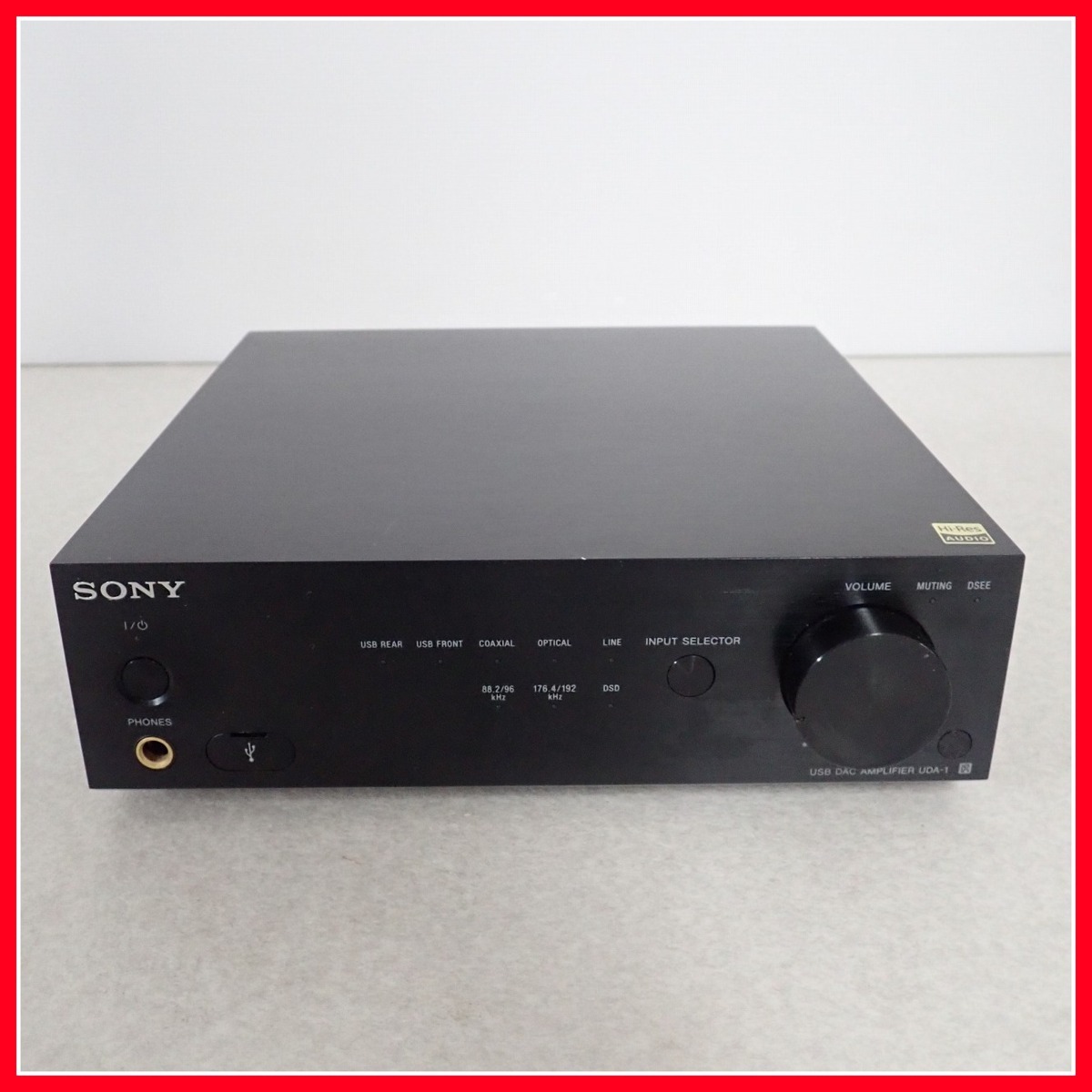 アフター ☆ソニー / SONY USB DAC アンプ UDA-1 (B) [ブラック