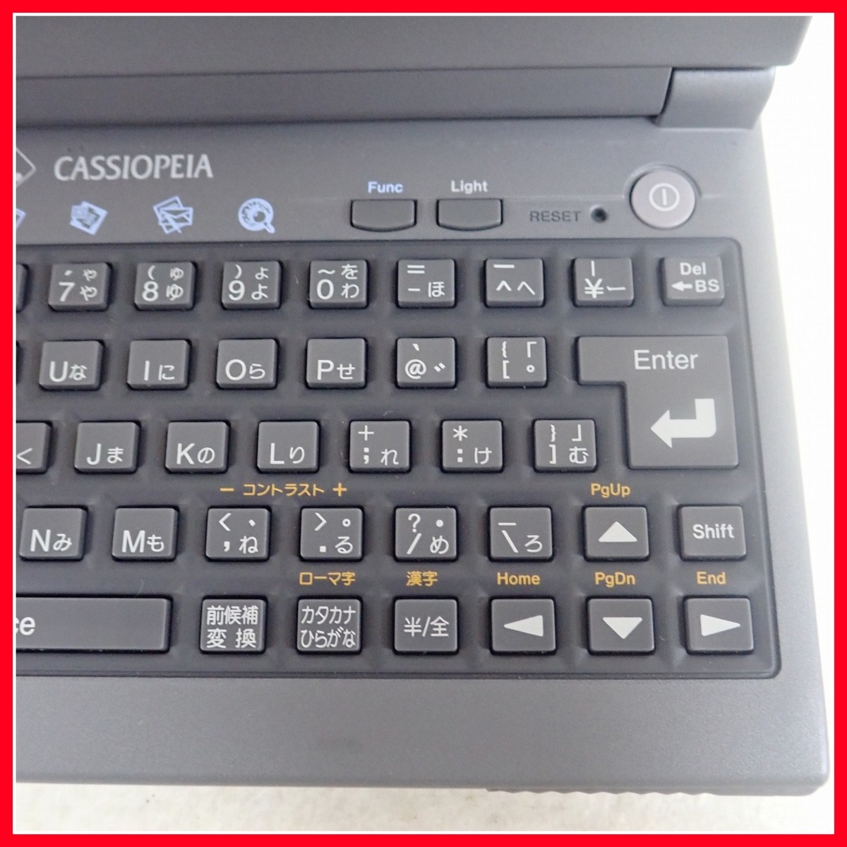◇CASIO ハンドヘルドPC CASSIOPEIA A-60 WindowsCE 電池駆動確認 カシオ ジャンク【10_画像4