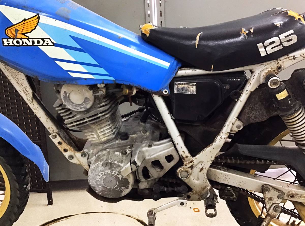 ホンダ TL125 JD06 125cc ペガサス バイク 旧車 オフロード トライアル