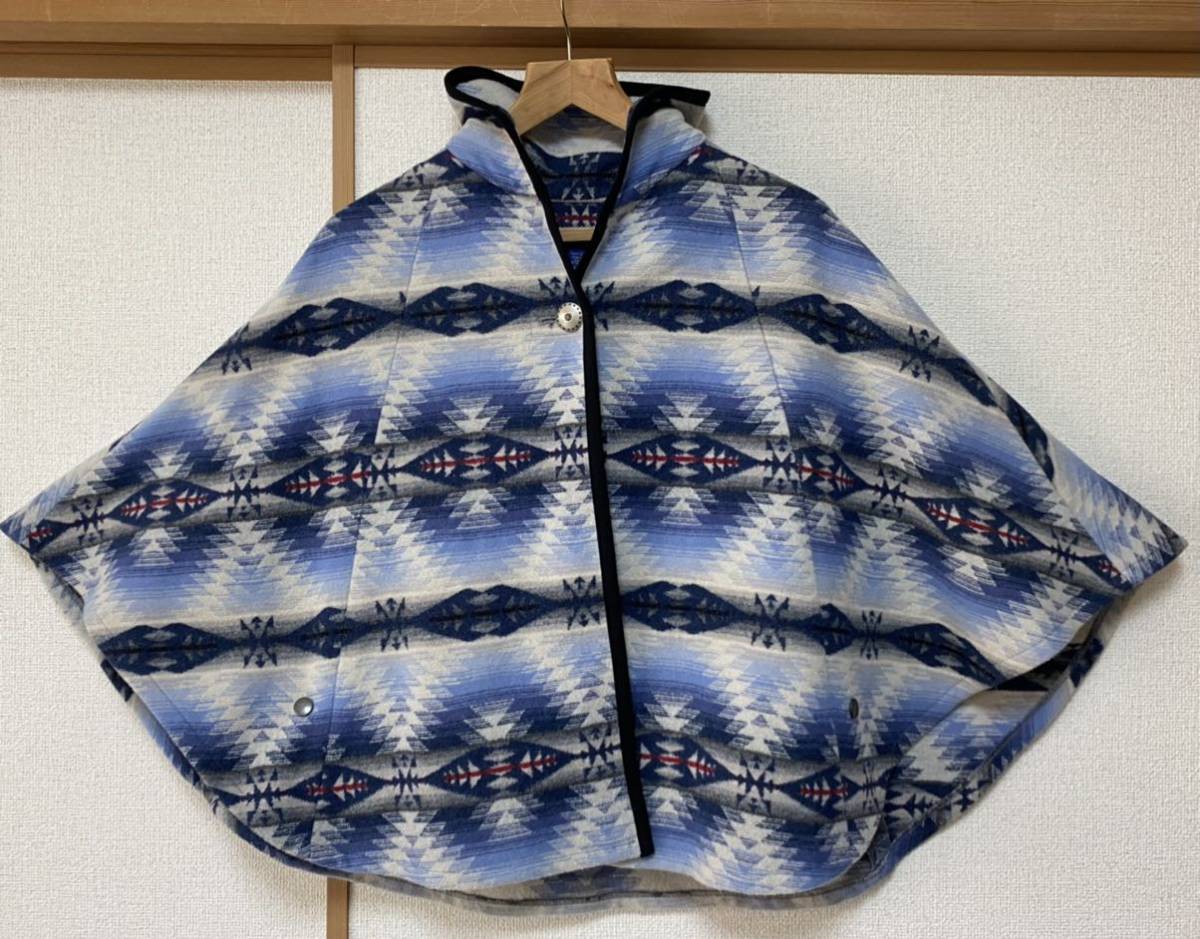 PENDLETON ペンドルトン　ポンチョ　エイアンドエフ　A&F ネイティブ柄