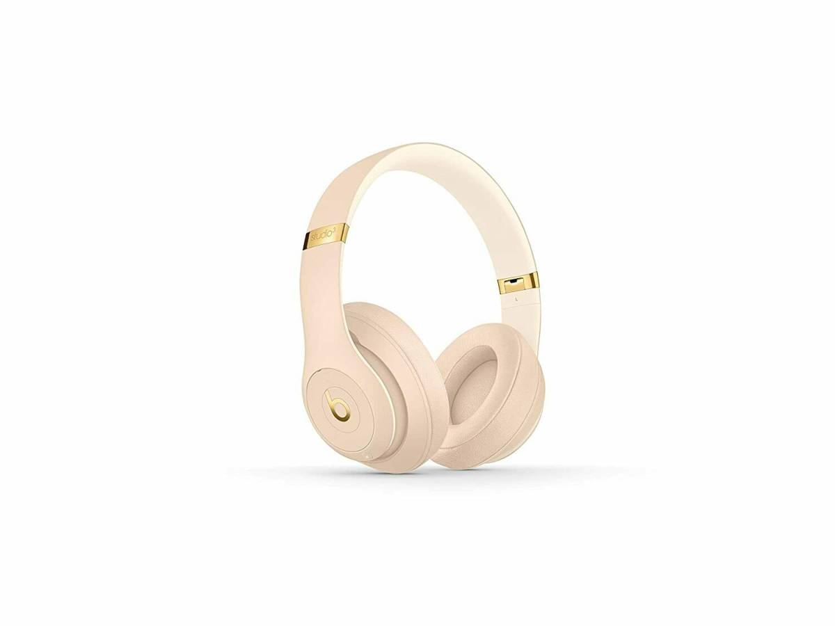 ラウンド Beats ワイヤレスノイズキャンセリングヘッドホン金 Beats